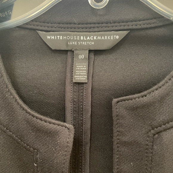 White House Black Market Luxe Stretch Military Jacket - Picture 6 of 12